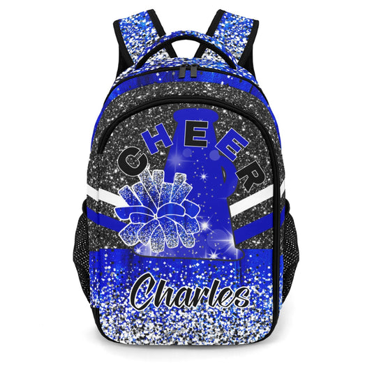 BlueGlitter_Customizable Travel Backpack for Cheerleaders1