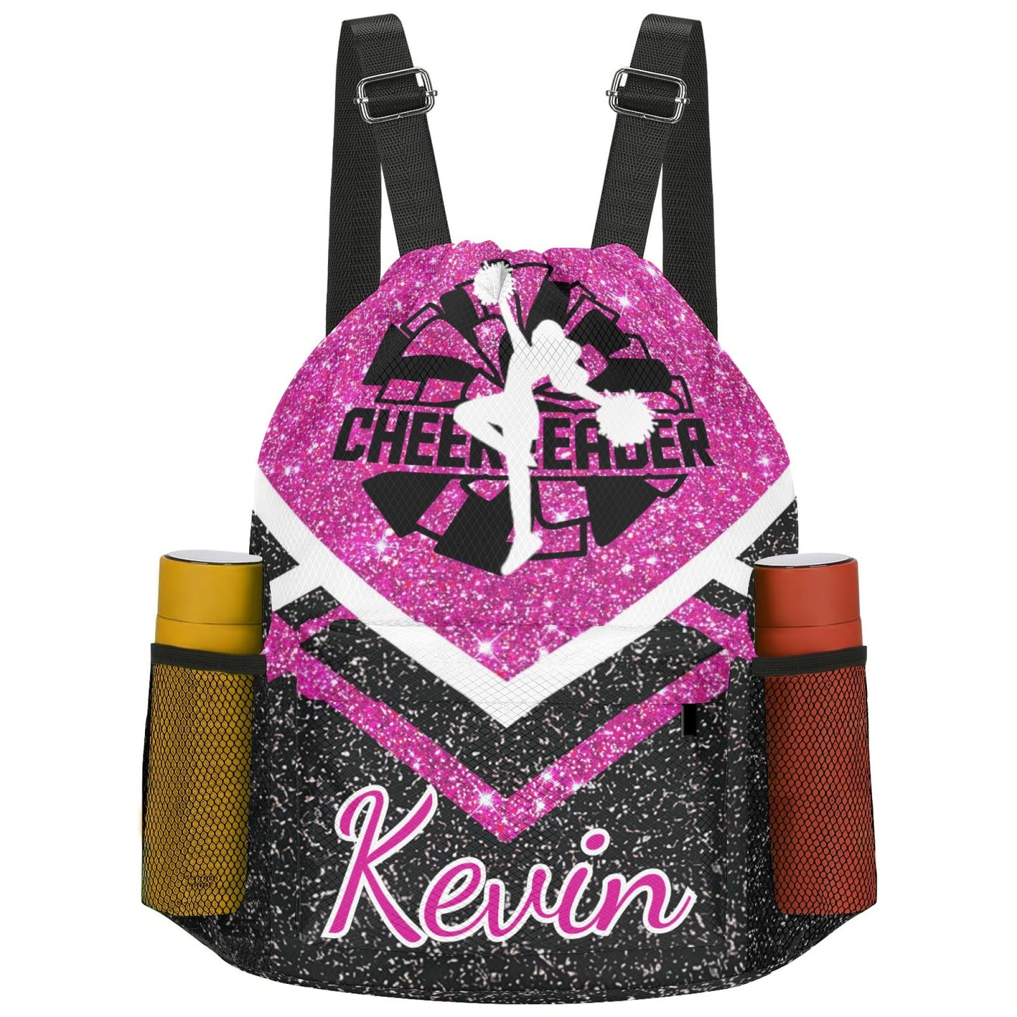 Custom Name Cheerleader Leisure Fashion Drawstring Backpack