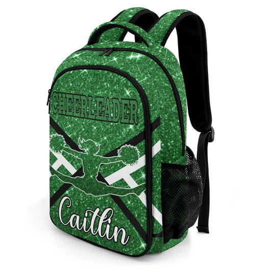 Custom Cheerleader Backpack Personalized Name Shoulder Bag