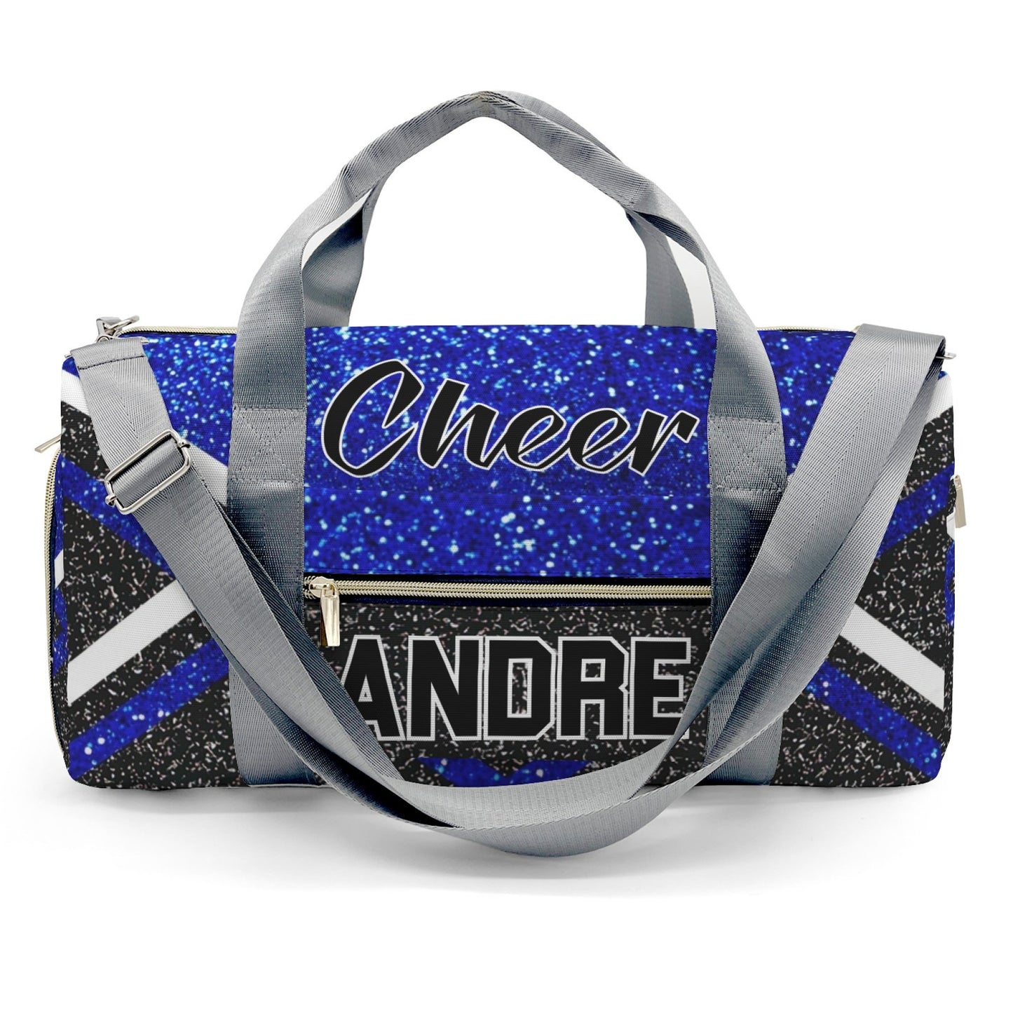 Black_Blue_SPersonalized Cheerleader Travel Bag Custom Name-1