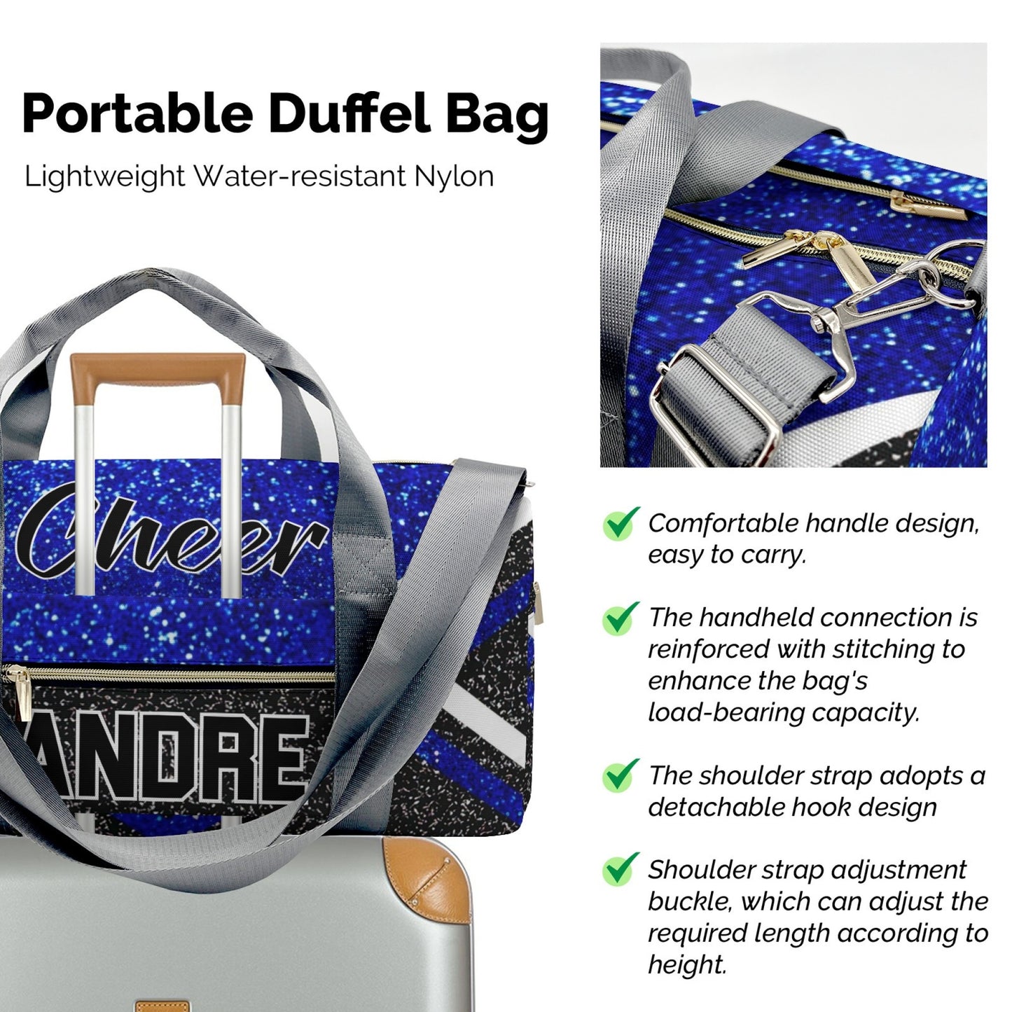 Black_Blue_SPersonalized Cheerleader Travel Bag Custom Name-6