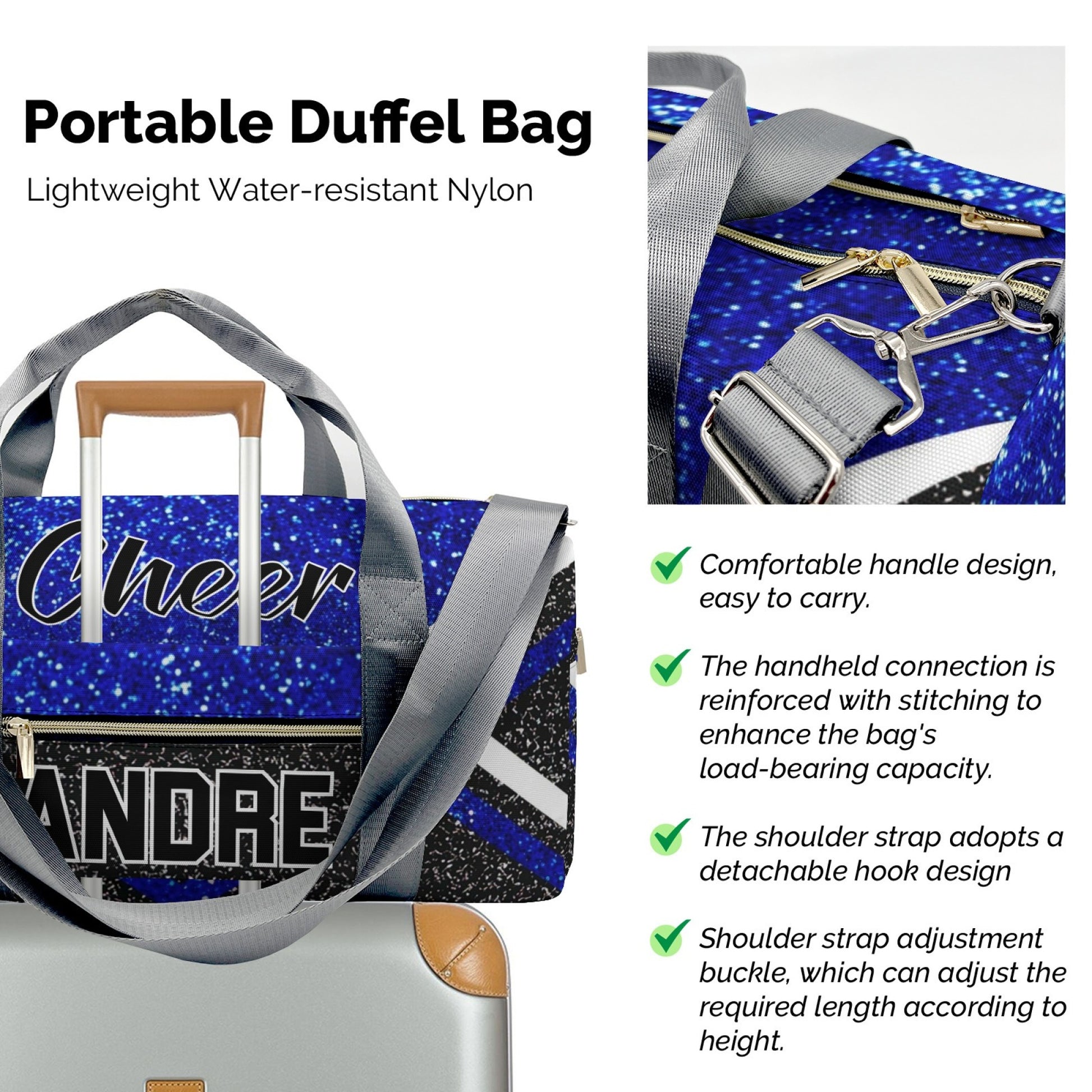 Black_Blue_SPersonalized Cheerleader Travel Bag Custom Name-6