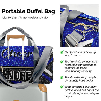 Black_Blue_SPersonalized Cheerleader Travel Bag Custom Name-6