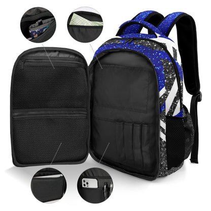 BlueGlitter_Custom Name Cheer Backpack for Students Gift6
