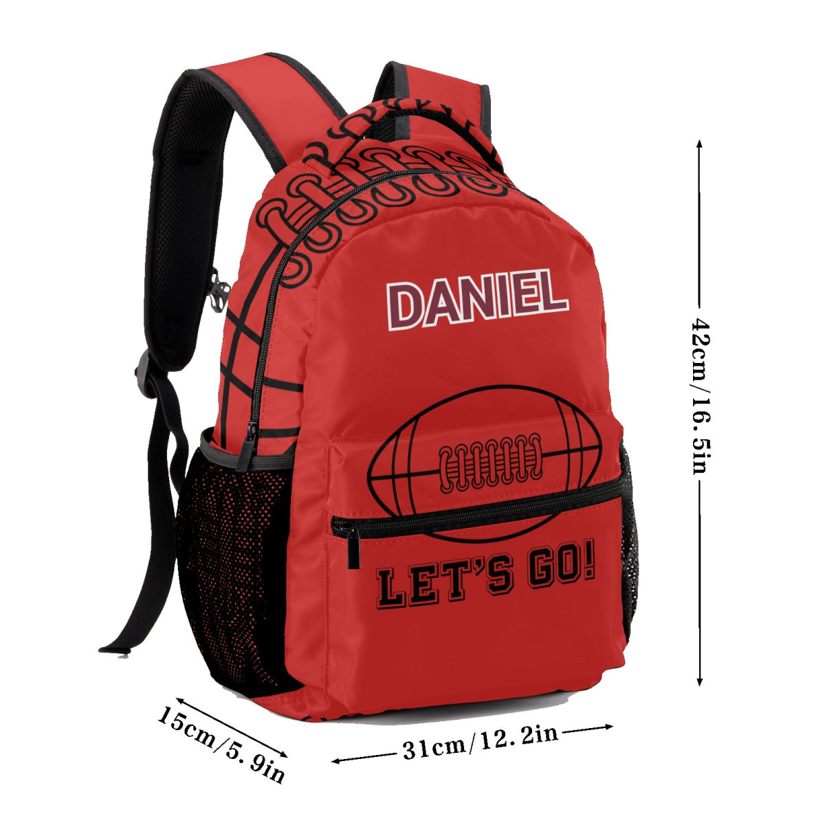 Custom Personalized Rugby Backpack