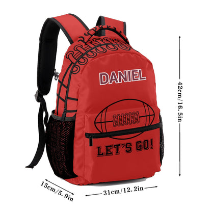 Custom Personalized Rugby Backpack