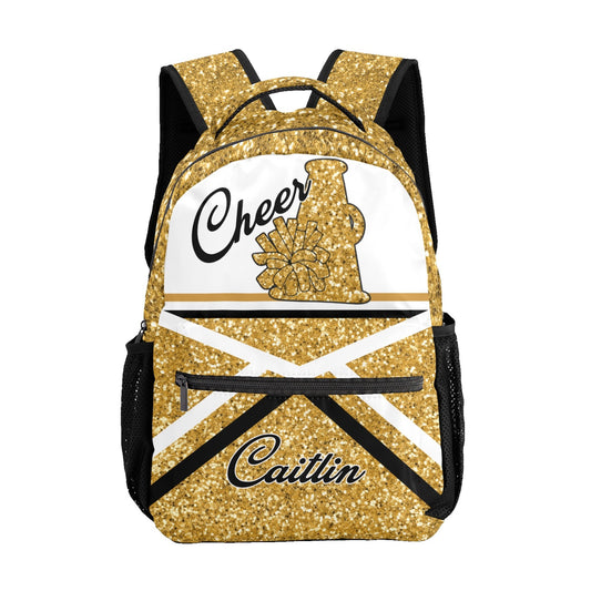 Personalized Cheerleader Waterproof Backpack with Name Gift
