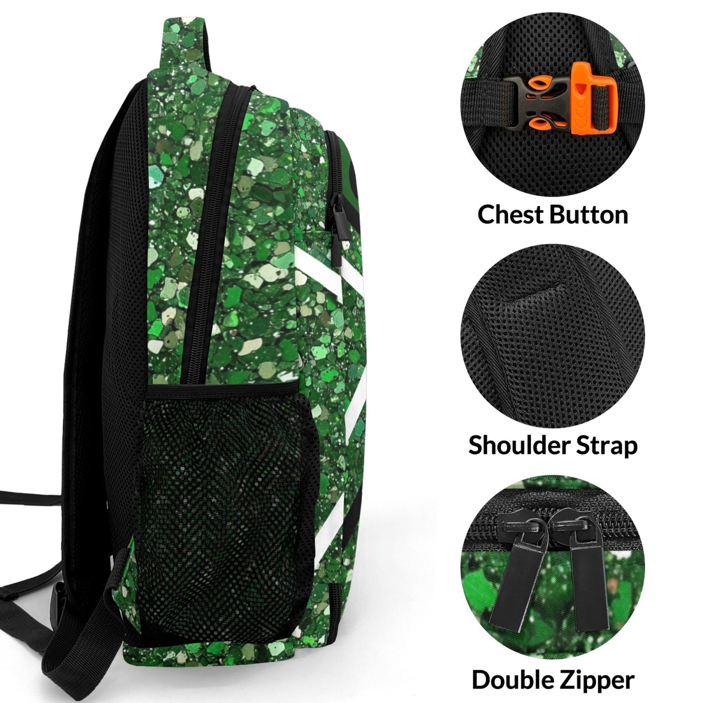 Personalized Cheerleader Daypack for Women and Men-5