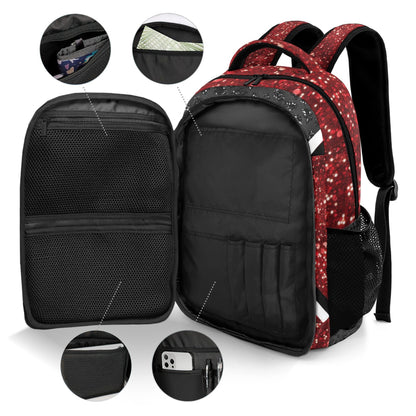 Personalized Leisure Cheer Backpack for Men and Women-4