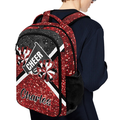 Personalized Leisure Cheer Backpack for Men and Women-7