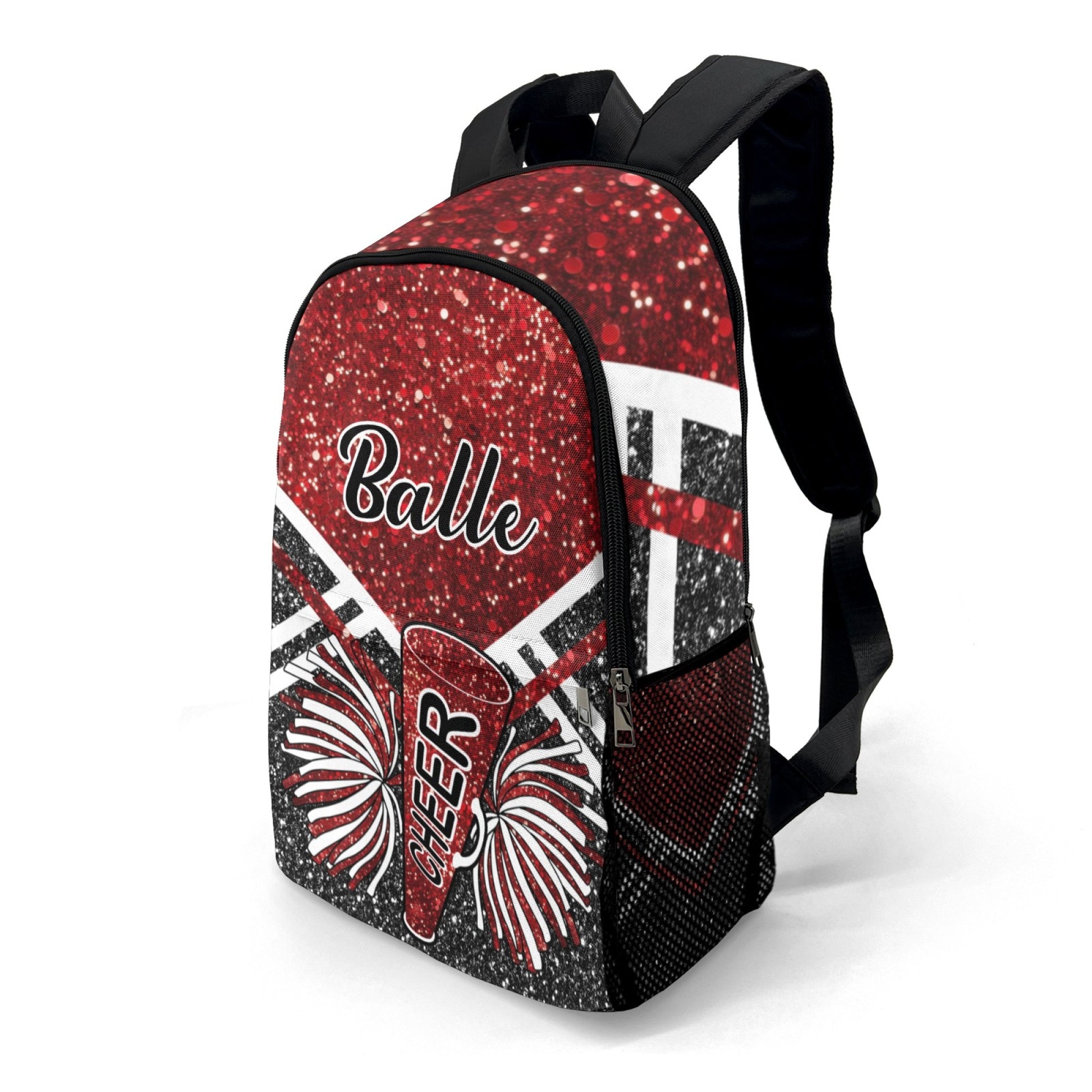 RedGlitter_Custom Cheerleader Backpack for Teens 1
