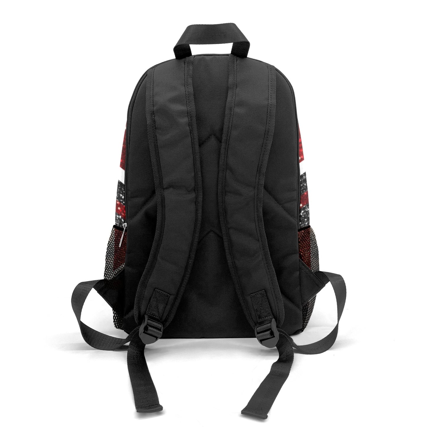 Cheerleader Red Personalized Backpack for Teen Boys Girls,Custom Travel Backpack Bookbag Casual Bag Name Gift