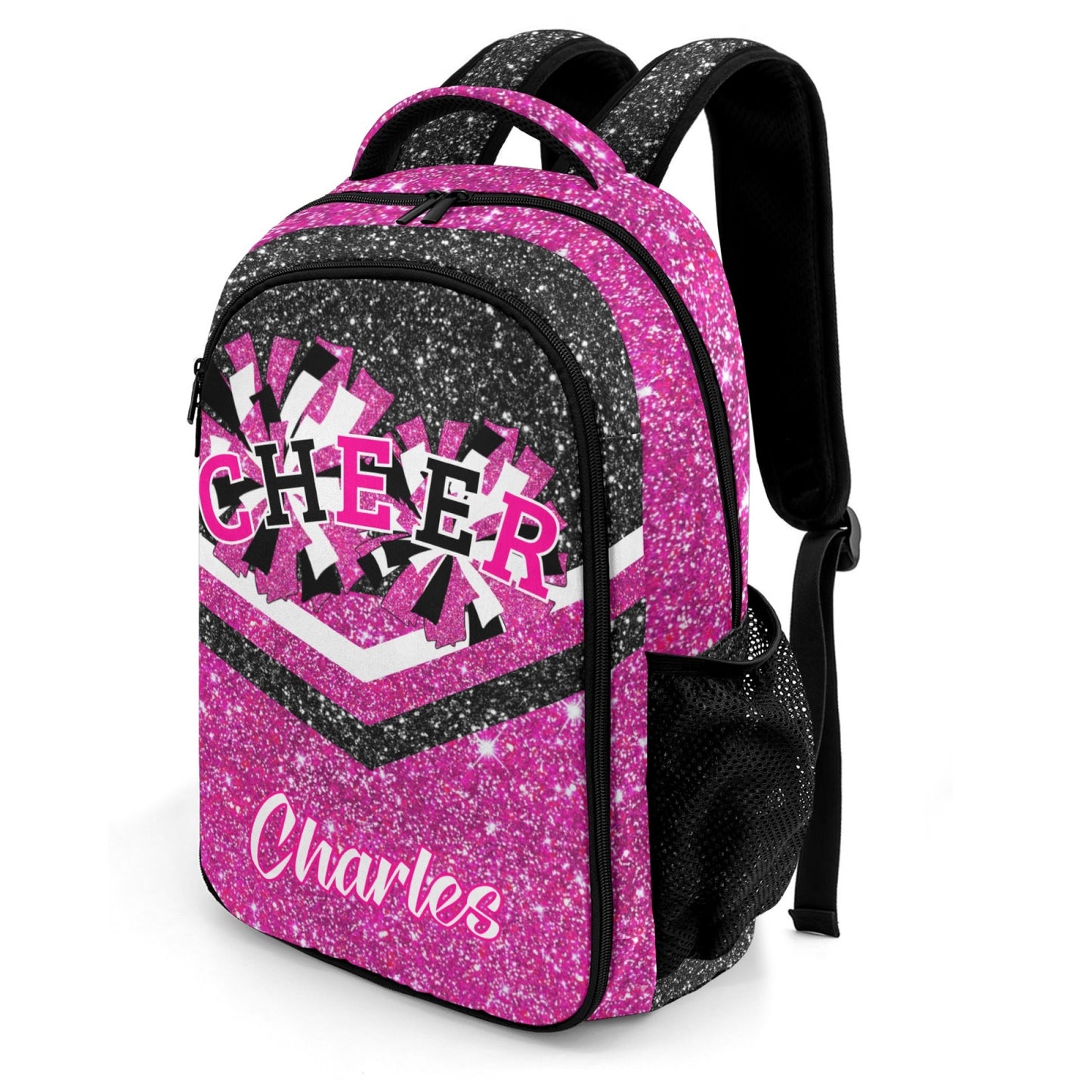 Rosered_Personalized Cheer Name Backpack Custom Name Backpack7