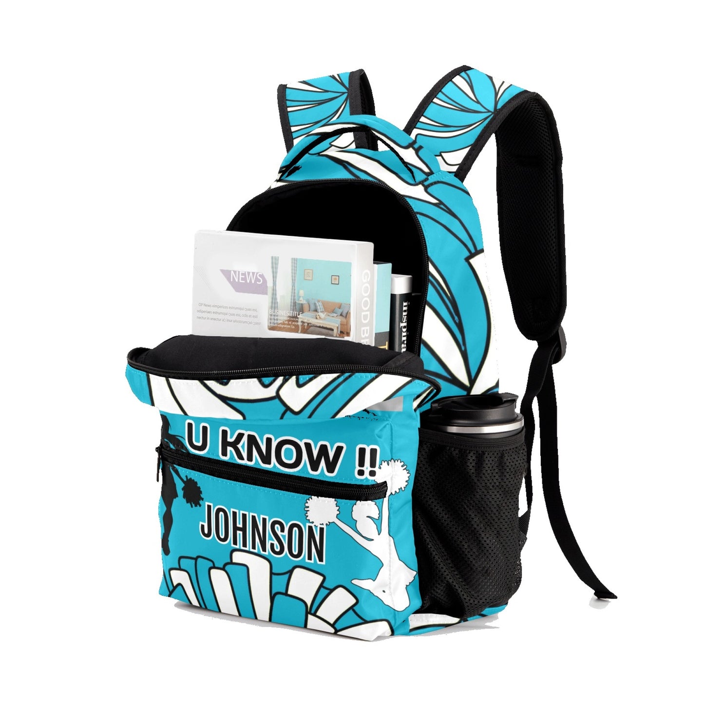 SkyBlue_Personalized Cheerleading Backpack for Students4
